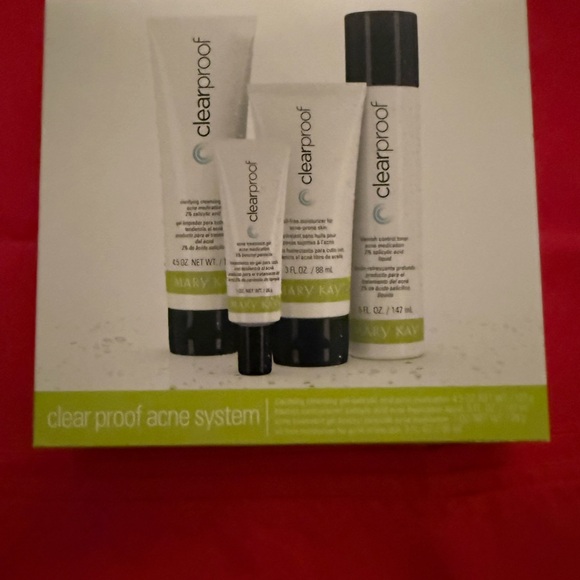 Mary Kay Other - Mary Kay Clear Proof Acne System - Full Size Set New in Box